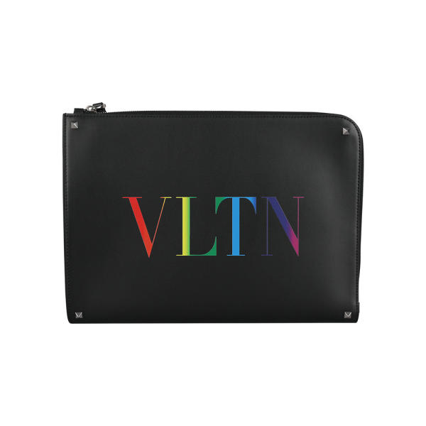 발렌티노 로고 도큐먼트 클러치백 VY2B0457PWK