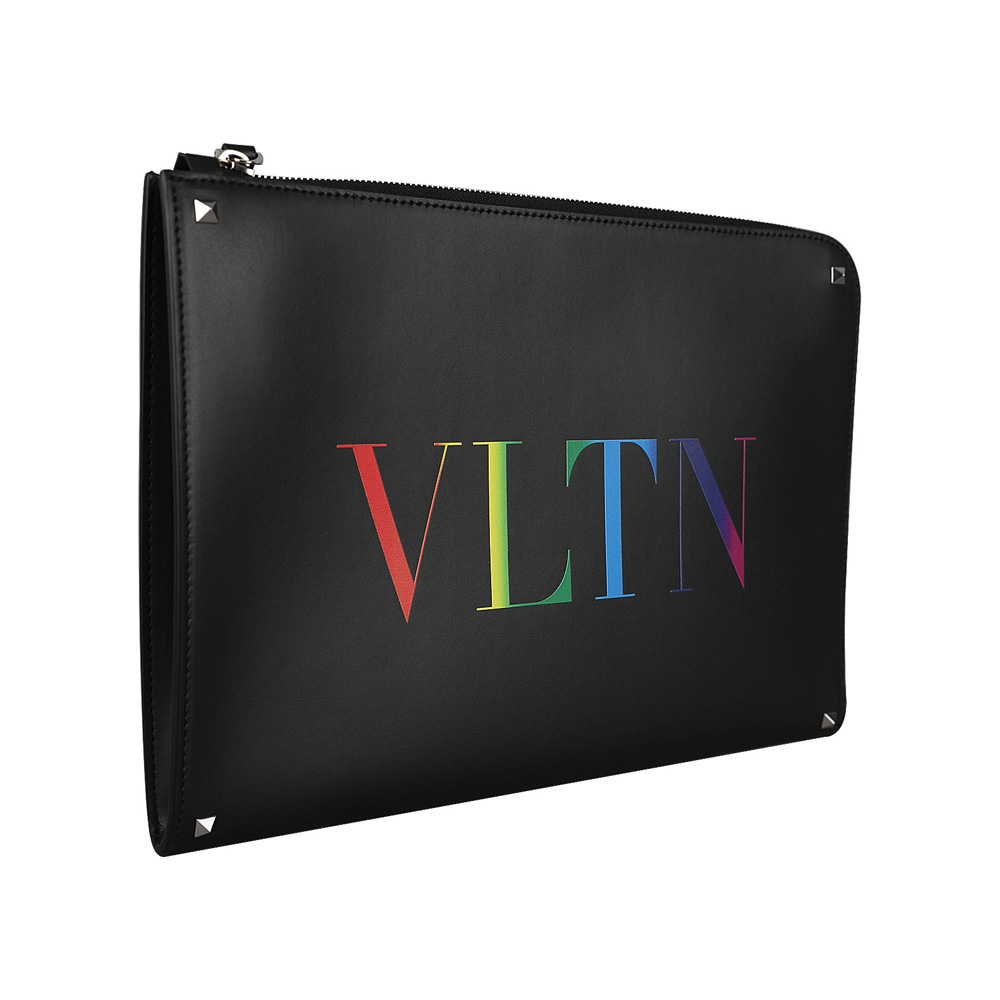 발렌티노 로고 도큐먼트 클러치백 VY2B0457PWK