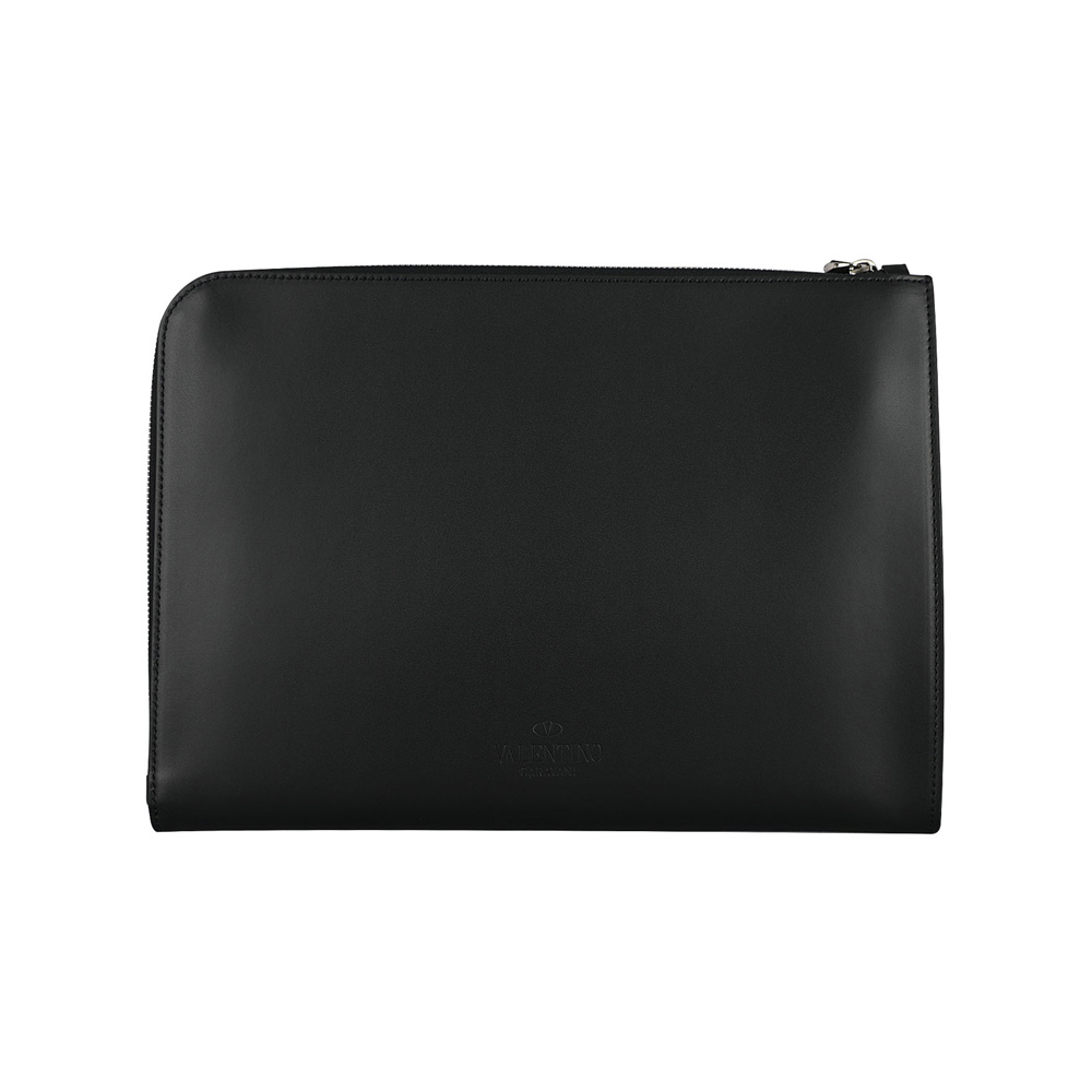 발렌티노 로고 도큐먼트 클러치백 VY2B0457PWK